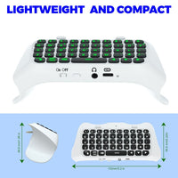 P5172 PS5 Controller Bluetooth Wireless Keyboard - Black - Noco