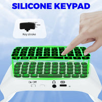P5172 PS5 Controller Bluetooth Wireless Keyboard - Black - Noco