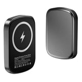 E29 10000mAh Magnetic Wireless/Wired Power Bank | MagSafe Compatible | Fast Charging - Grey - CYKE