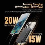 Essager ESD017 10000mAh 20W Magnetic Wireless Fast Charging Power Bank - Essager