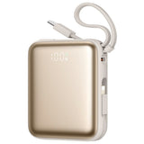Joyroom JR-PBF27 22.5W 10000mAh Power Bank with Built-In Dual Cables - Titanium - Joyroom