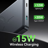 Joyroom JR-PBM08 Pro 20W 10000mAh Metal Magnetic Wireless Power Bank - Joyroom