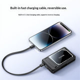 Yesido YP79 10000mAh Power Bank | Built-In Cable | Magnetic Wireless Charging | Kickstand - Joyroom