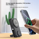 Yesido YP79 10000mAh Power Bank | Built-In Cable | Magnetic Wireless Charging | Kickstand - Joyroom
