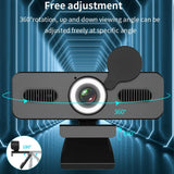 Elebest 2K USB Computer Camera & Live Streaming Webcam with Fill Light - Noco