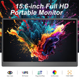 F156P02 15.6-Inch Full HD Portable Monitor 1920x1080 60Hz with Built-In Kickstand - Noco