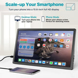 G10 15.6’’ FHD 1920x1080P Portable Monitor Fold-Out Stand Type-C Speakers - Noco