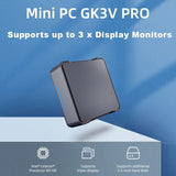 GK3 PRO Mini PC Windows 11 Pro 8GB RAM + 256GB Intel N5105 - NOCO