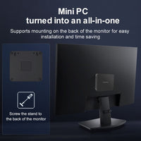 Ninkear N10 Mini PC: Intel N100 Processor 16GB RAM 512GB SSD Windows 11 Pro - BMAX