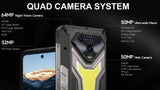 Ulefone Armor 34+ 5G Rugged Phone | 6.95’’ Display | 25500mAh Battery | 16GB + 512GB - Ulefone