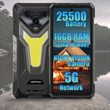 Ulefone Armor 34+ 5G Rugged Phone | 6.95’’ Display | 25500mAh Battery | 16GB + 512GB - Ulefone