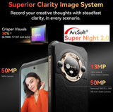 Blackview BL9000 5G Rugged 12GB + 512GB 50MP Samsung Camera Rear Mini Screen Dimensity 8020 - Blackview