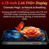 Blackview BL9000 5G Rugged 12GB + 512GB 50MP Samsung Camera Rear Mini Screen Dimensity 8020 - Blackview