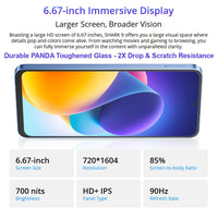 Blackview Shark 9 5G 8GB + 256GB 50MP AI Camera 6.67in Screen 5000mA Battery - Blackview