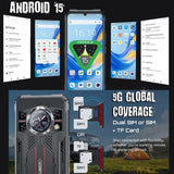Cubot KingKong 11 5G Rugged Phone | 10200mAh Battery 108MP Camera 6.72’’ 120Hz Display - Cubot