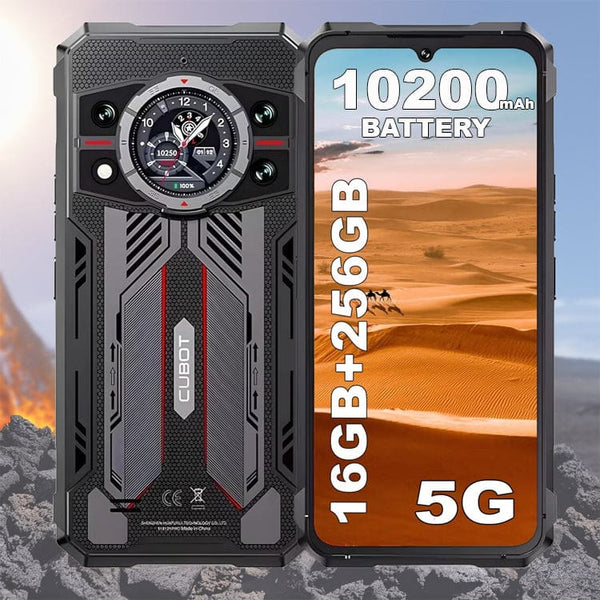 Cubot KingKong 11 5G Rugged Phone | 10200mAh Battery 108MP Camera 6.72’’ 120Hz Display - Cubot