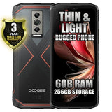 Doogee Blade 10 Pro Thin and Light 4G Rugged Phone 6GB RAM + 256GB - 3 Year Warranty - Red - Doogee