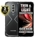 Doogee Blade 10 Pro Thin and Light 4G Rugged Phone 6GB RAM + 256GB - 3 Year Warranty - Silver - Doogee