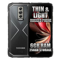 Doogee Blade 10 Pro Thin and Light 4G Rugged Phone 6GB RAM + 256GB - Silver - Doogee