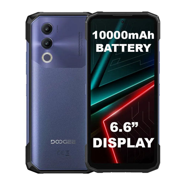 Doogee Blade 20 4G Rugged Phone 4GB RAM + 128GB 10300Ma Battery 6.6’’ Screen - Violet - Doogee