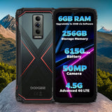 Doogee Blade 10 Pro Energy 4G Rugged Phone 6GB RAM + 256GB - Red - Doogee