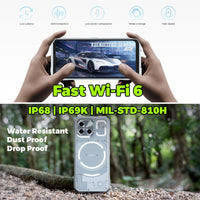 Doogee Blade GT Ultra 5G Rugged Phone 16GB RAM + 512GB 6.72’’ Screen LED Lighting - Black - Doogee