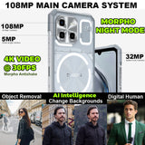 Doogee Blade GT Ultra 5G Rugged Phone 16GB RAM + 512GB 6.72’’ Screen LED Lighting - Black - Doogee