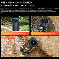 Doogee Fire 3 Ultra Rugged Phone 6GB + 256GB 8350mAh 5.5’’ Display 20MP Nightvision Camera Doogee