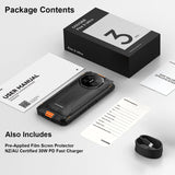Doogee Fire 3 Ultra Rugged Phone 6GB + 256GB 8350mAh 5.5’’ Display 20MP Nightvision Camera Doogee