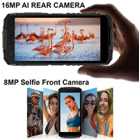 Doogee Fire 3 Ultra Rugged Phone 6GB + 256GB 8350mAh 5.5’’ Display 20MP Nightvision Camera Doogee