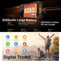Doogee Fire 3 Ultra Rugged Phone 6GB + 256GB 8350mAh 5.5’’ Display 20MP Nightvision Camera Doogee