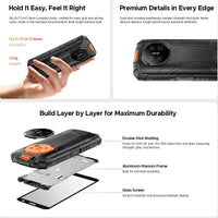 Doogee Fire 3 Ultra Rugged Phone 6GB + 256GB 8350mAh 5.5’’ Display 20MP Nightvision Camera Doogee