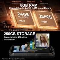 Doogee Fire 3 Ultra Rugged Phone 6GB + 256GB 8350mAh 5.5’’ Display 20MP Nightvision Camera Doogee