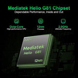 Doogee Fire 5 Pro Rugged Phone | 13000mAh Battery | 4GB RAM + 128GB | 6.6’’ Display - Doogee