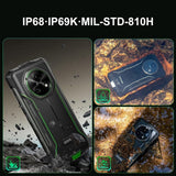 Doogee Fire 5 Pro Rugged Phone | 13000mAh Battery | 4GB RAM + 128GB | 6.6’’ Display - Doogee