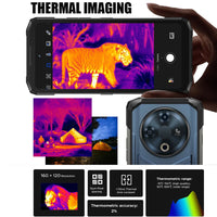 Doogee Fire 6 Thermal Camera 4G Rugged Phone 10400mAh 6GB RAM + 256GB Storage - Doogee