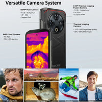Doogee Fire 6 Thermal Camera 4G Rugged Phone 10400mAh 6GB RAM + 256GB Storage - Doogee