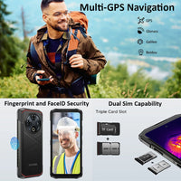Doogee Fire 6 Thermal Camera 4G Rugged Phone 10400mAh 6GB RAM + 256GB Storage - Doogee