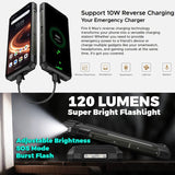 Doogee Fire 6 Max Thermal Camera 5G Rugged Phone 20800mAh Dimensity 7050 5G 6.72’’ Screen - Green - Doogee