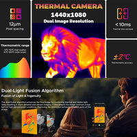 Doogee Fire 6 Max Thermal Camera 5G Rugged Phone 20800mAh Dimensity 7050 5G 6.72’’ Screen - Green - Doogee