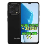 Doogee N55 Pro 6GB + 256GB 4G Mobile 6.56in Display 5150mAh Battery - Black - Doogee