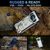 Doogee S200 5G Rugged 10100mA Battery 12GB RAM + 256GB 6.72’’ FHD + Display - Doogee