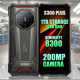 Doogee S300 Plus 5G Rugged | 11000mA Battery | 12GB RAM + 1TB | 6.78in Display | 200MP Camera - Doogee