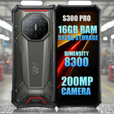 Doogee S300 Pro 5G Rugged | 200MP Camera | 16GB RAM + 512GB | 6.78in Display | 11000mA Battery - Doogee