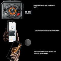 Doogee S Punk 4G Rugged Phone 4W Speaker LED Lights 10800mAh Battery - 3 Year Warranty - Doogee