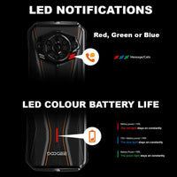 Doogee S Punk Pro 4G Rugged Phone 8GB + 512GB 4W Speaker LED Lights 10800mAh Battery - Doogee