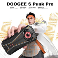 Doogee S Punk Pro 4G Rugged Phone 8GB + 512GB 4W Speaker LED Lights 10800mAh Battery - Doogee