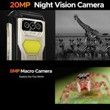 Doogee V Max S 5G Rugged 8GB + 256GB 22000mAh 108MP Samsung Camera IR Night Vision Camping Lights - Black - Doogee