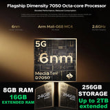 Doogee V Max S 5G Rugged 8GB + 256GB 22000mAh 108MP Samsung Camera IR Night Vision Camping Lights - Black - Doogee