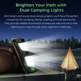 Oukitel G5 Rugged Phone 6300mAh Battery 4GB RAM + 128GB Camping Light - Black - Oukitel